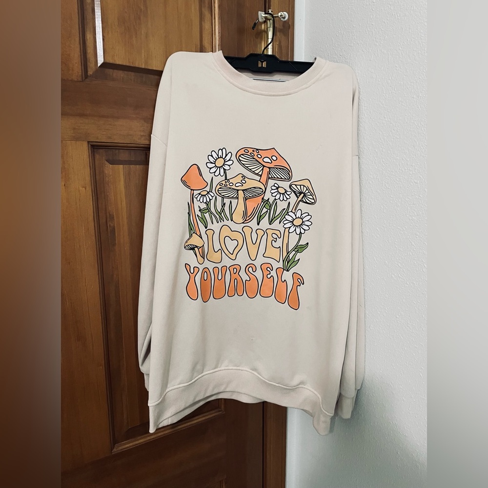 Love Yourself Long Sleeve Sweater